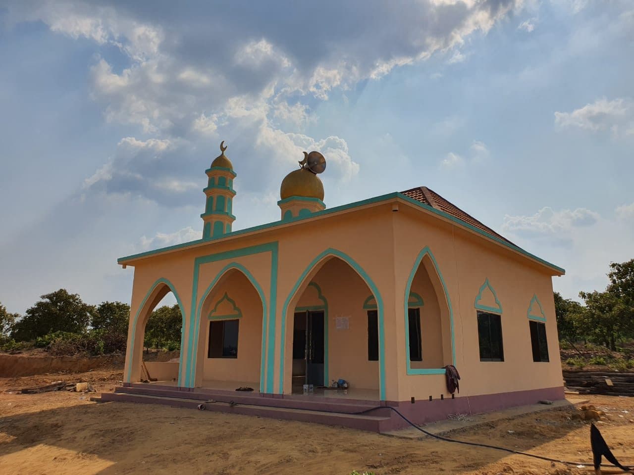 Masjid construction: Completed masjid