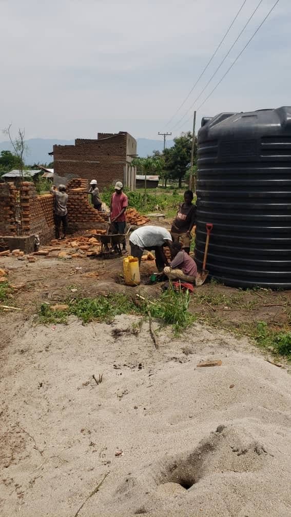 Masjid construction: Foundation and tank