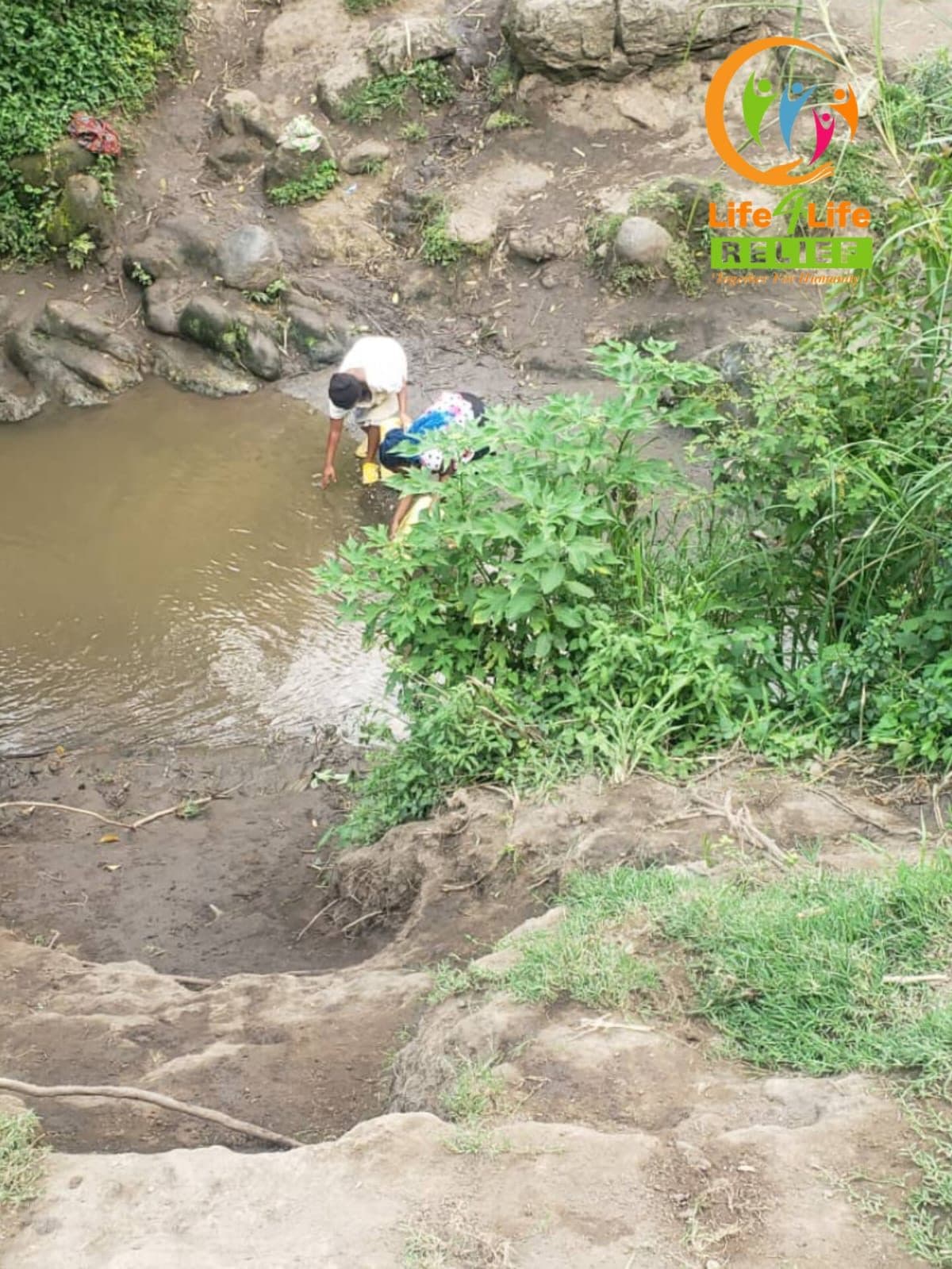Clean water: Stream source before